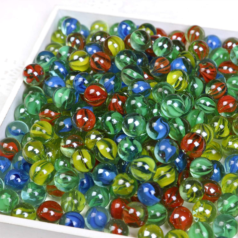 50Pcs 14mm Colorful Glass Marb – Aquarium Fish Fishing Bewertung und Preis