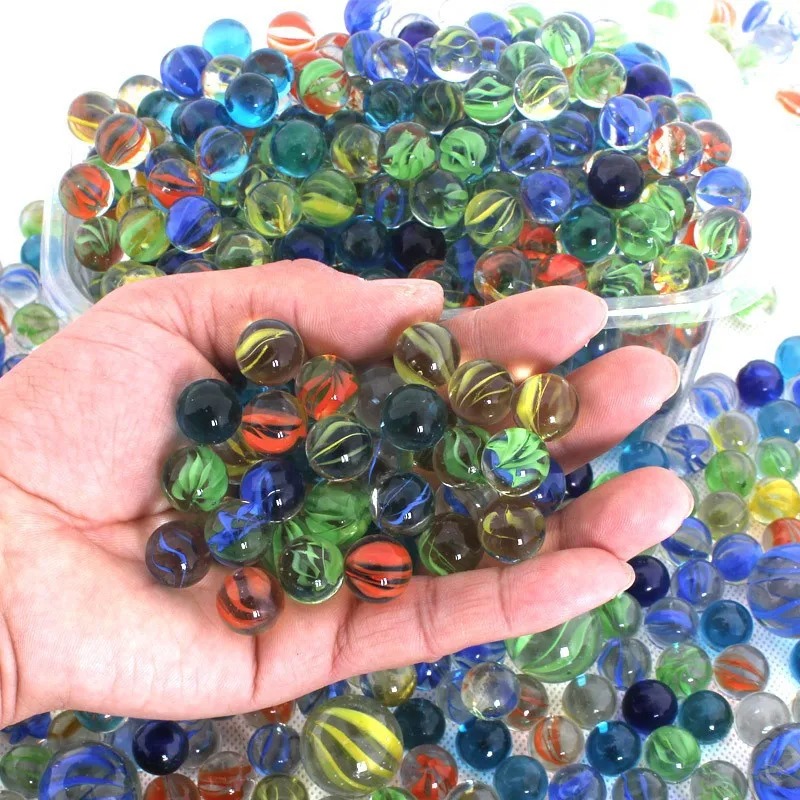50Pcs 14mm Colorful Glass Marb – Aquarium Fish Fishing Bewertung und Preis