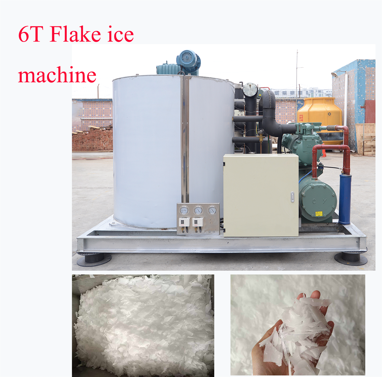 COLDPRO 6T Flake Ice Maker Ice – Fish Food Flake Bewertung und Preis
