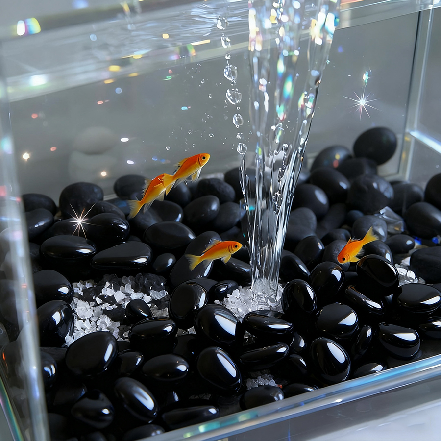 200g Black High Polished Natur – Aquarium Fish Fishing Bewertung und Preis