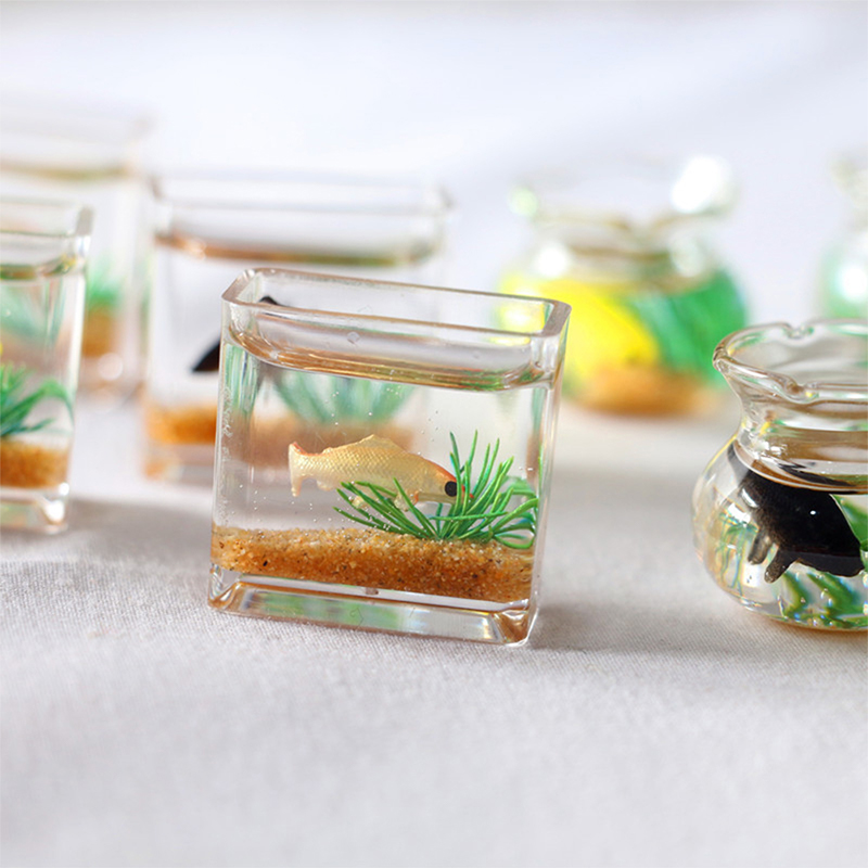 1Pc Mini Fish Tank Random Colo – Aquarium Fish Fishing Bewertung und Preis