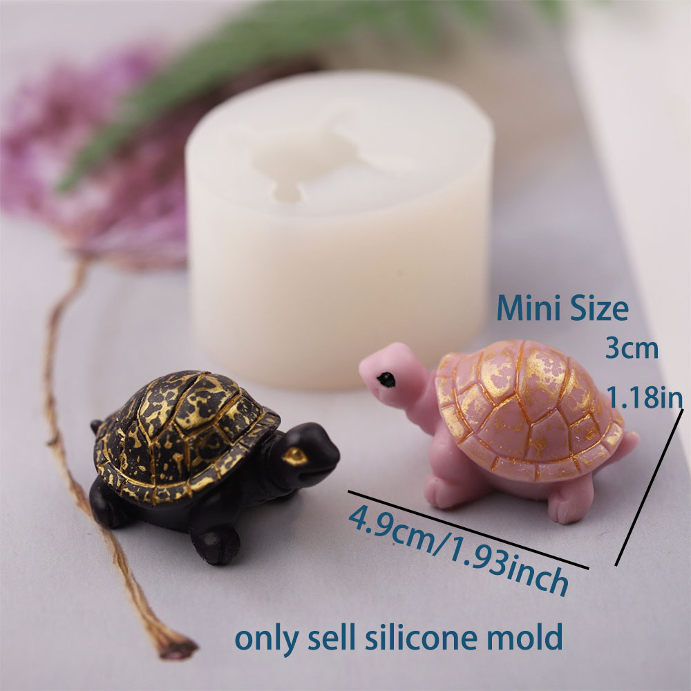 Cute Turtle Silicone Mold Fish – Aquarium Fish Fishing Bewertung und Preis