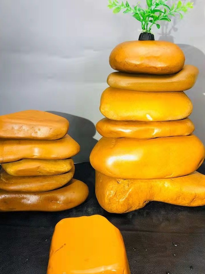 Natural Yellow Wax Stone Turtl – Aquarium Fish Yellow Bewertung und Preis