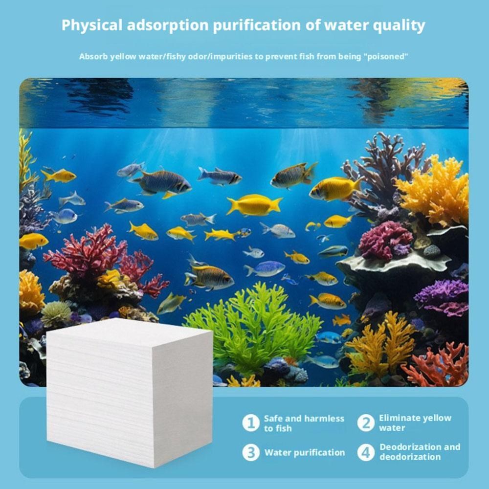 100Pcs Efficient Aquarium Wate – Aquarium Fish Yellow Bewertung und Preis