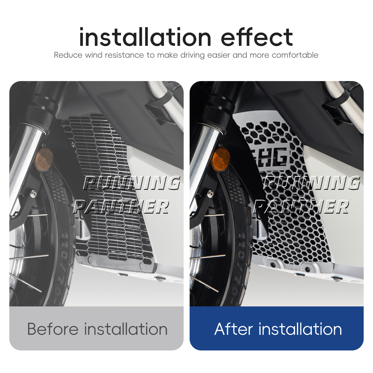 Water Tank Mesh Cover Motorcyc – Tank Divider Mesh Bewertung und Preis