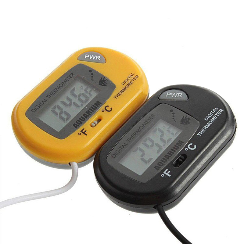 1PC 58*37mm Fish Tank Digital  – Aquarium Fish Yellow Bewertung und Preis