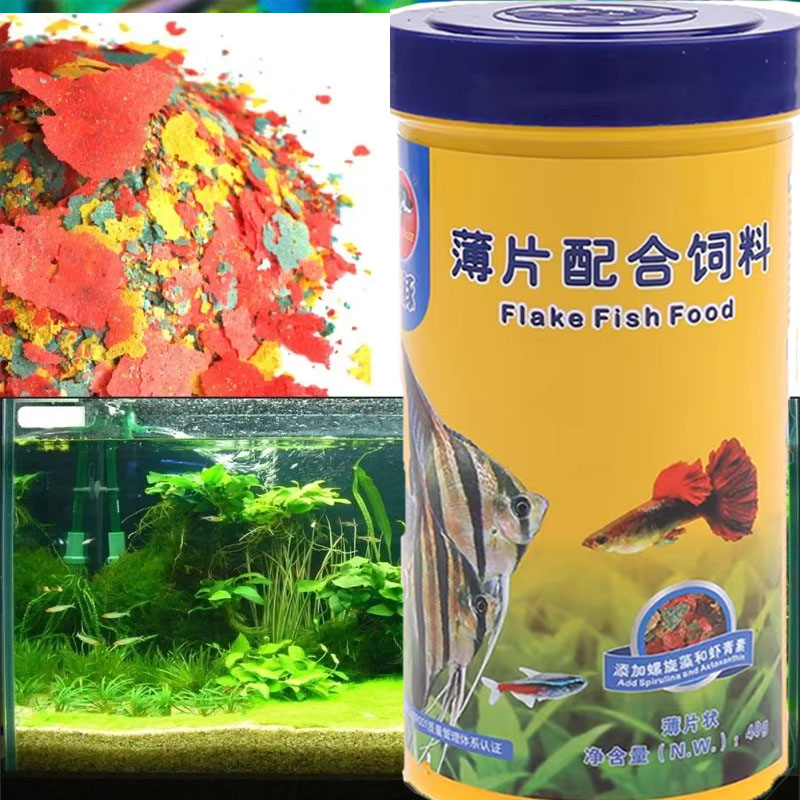 Fish Food Coloring and Brighte – Fish Food Flake Bewertung und Preis
