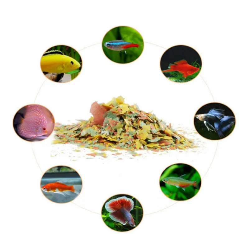 Fish Food Coloring and Brighte – Fish Food Flake Bewertung und Preis