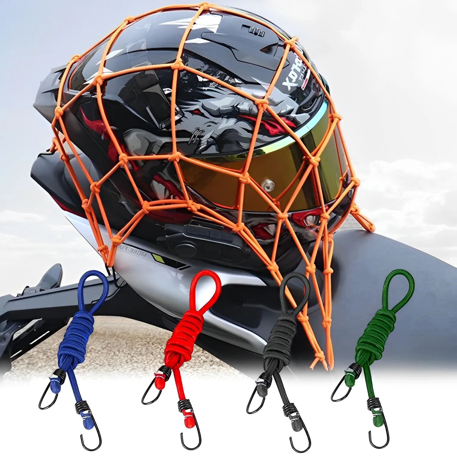 1x Motorcycle Luggage Net Helm – Tank Divider Mesh Bewertung und Preis