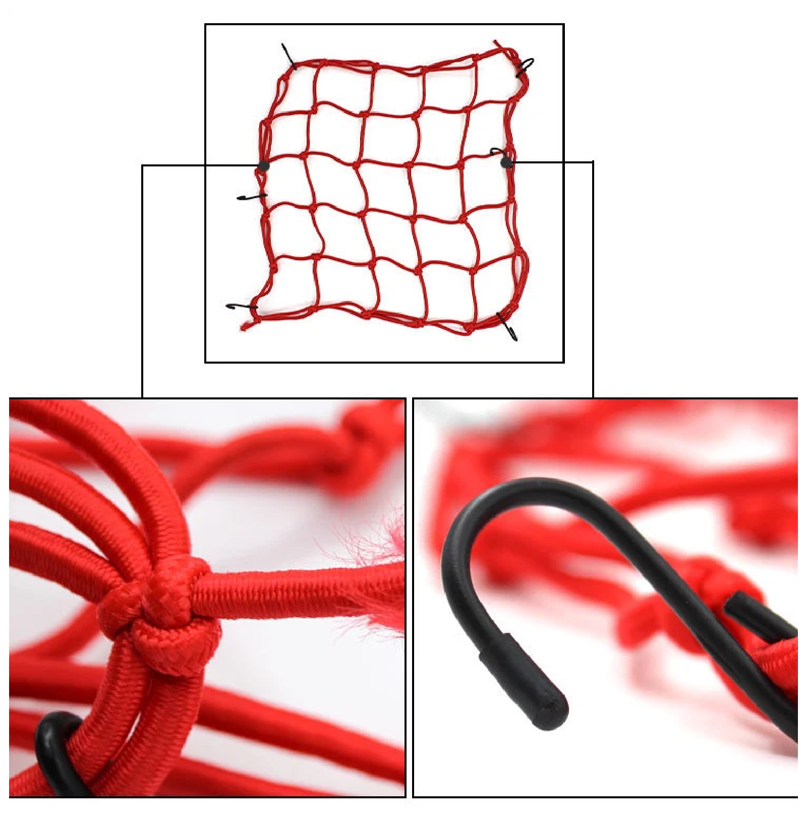 1x Motorcycle Luggage Net Helm – Tank Divider Mesh Bewertung und Preis