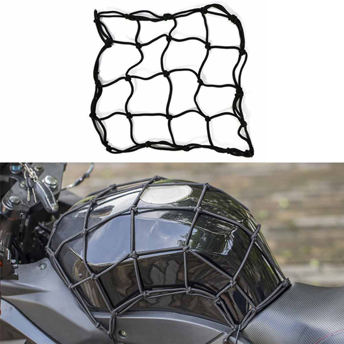 Motorcycle Elastic Luggage Net – Tank Divider Mesh Bewertung und Preis