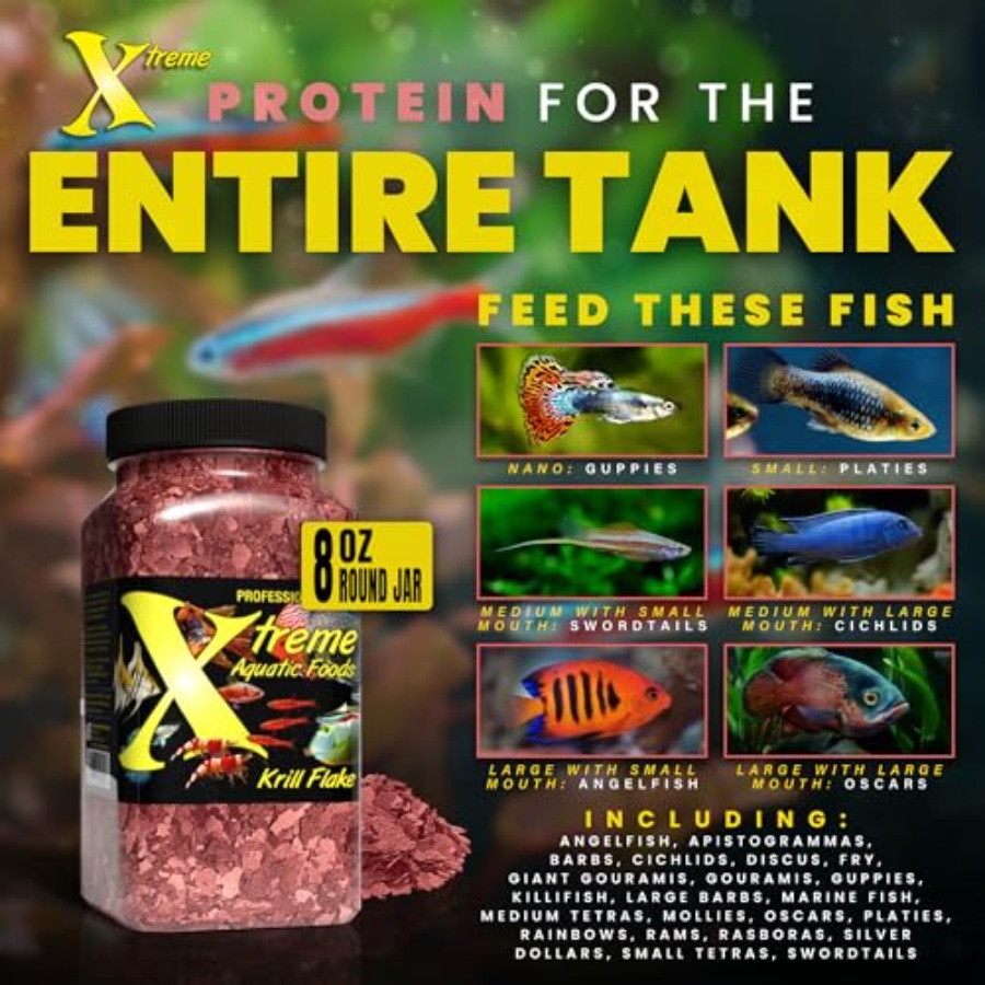 Xtreme Krill Flakes - Premium  – Fish Food Flake Bewertung und Preis